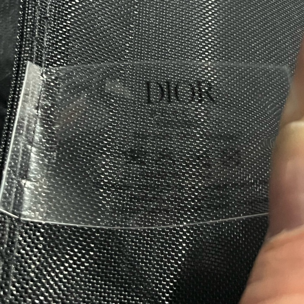 NEW Dior Black Mesh Tote Bag Limited Edition Rare - Picture 8 of 8